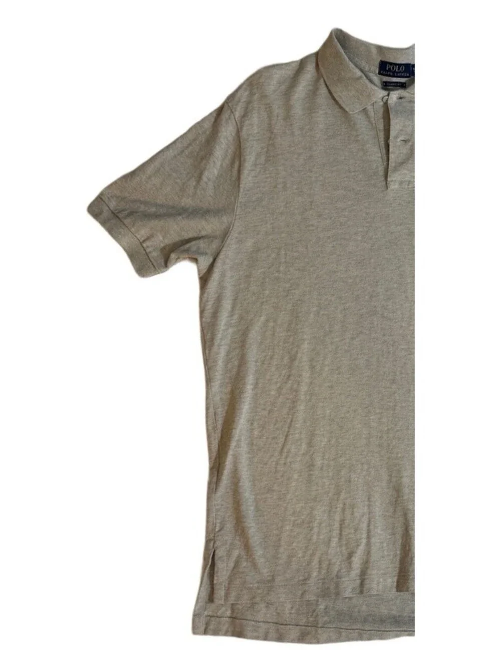 Polo Ralph Lauren Polo Shirt XL Classic Fit Gray Heather Short Sleeve Casual